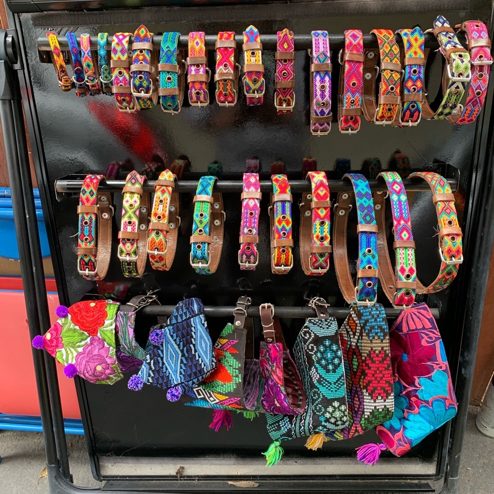 Leather dog collars hand made